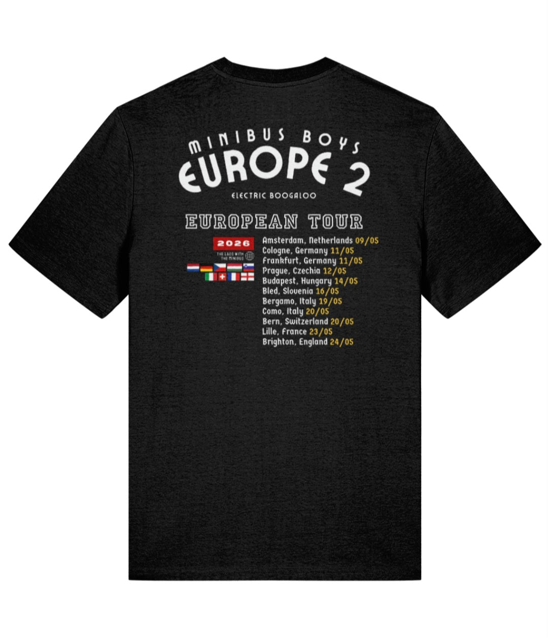 Europe 2 Tour T-Shirt (Faceless)