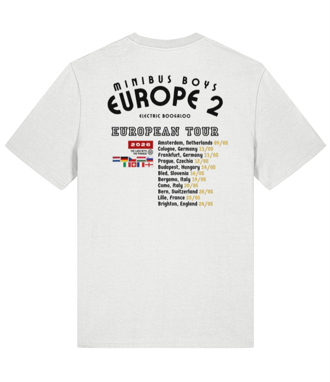 Europe 2 Tour T-Shirt (Faceless)