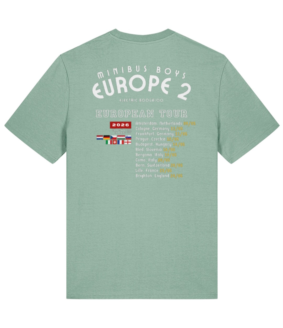 Europe 2 Tour T-Shirt (Faceless)