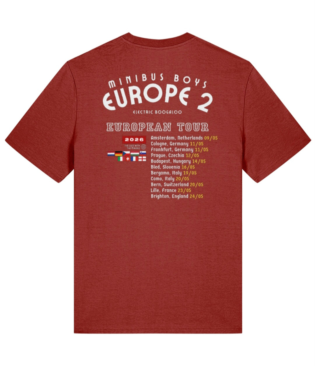 Europe 2 Tour T-Shirt (Faceless)