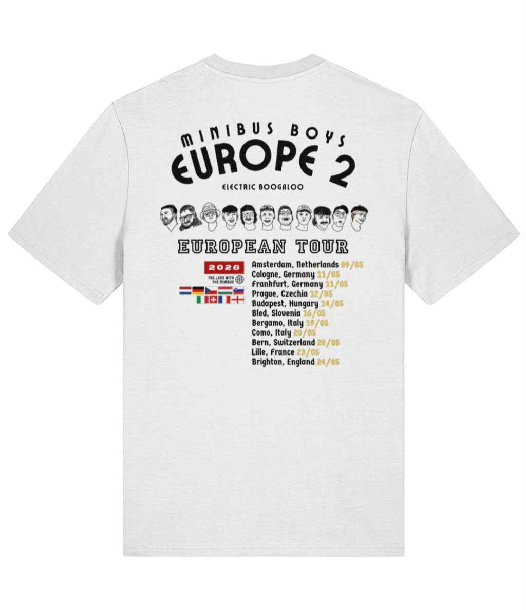 Europe 2 Tour T-Shirt (Faces)